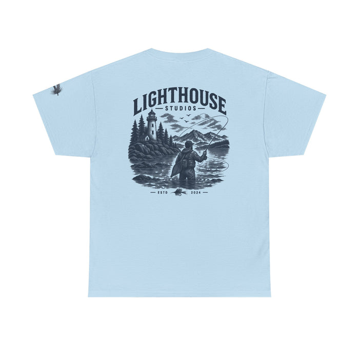 Fishing Graphic Tee — Lighthouse Studios Trout Design