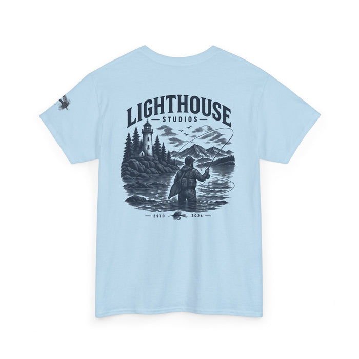 Fishing Graphic Tee — Lighthouse Studios Trout Design