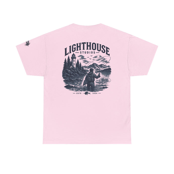 Fishing Graphic Tee — Lighthouse Studios Trout Design