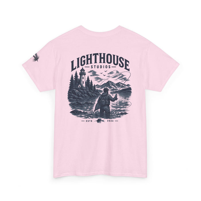 Fishing Graphic Tee — Lighthouse Studios Trout Design