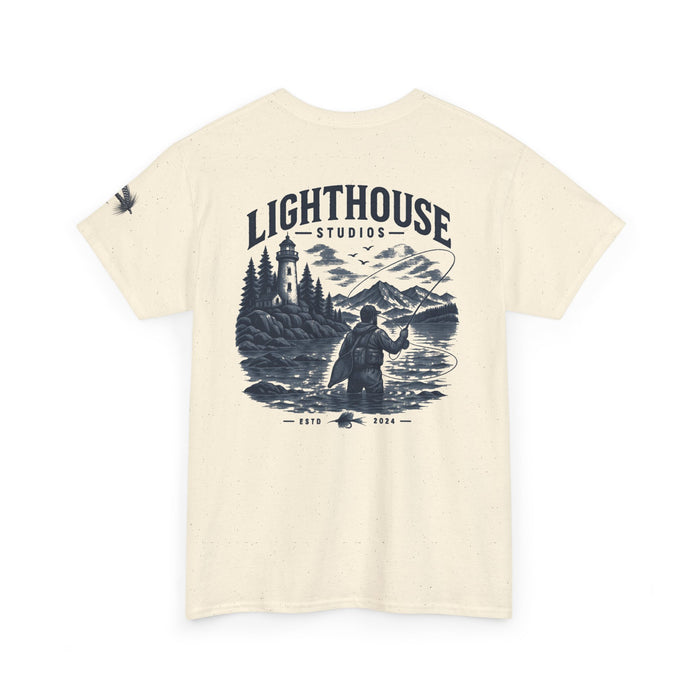 Fishing Graphic Tee — Lighthouse Studios Trout Design