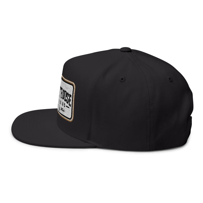 Lighthouse Studios Embroidered Flat Bill Cap