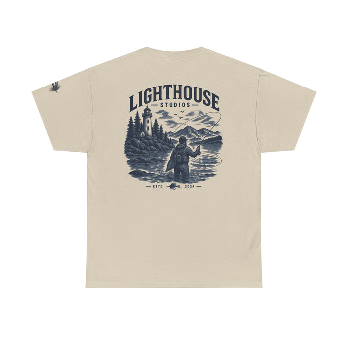 Fishing Graphic Tee — Lighthouse Studios Trout Design