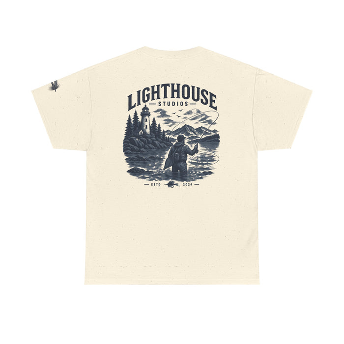 Fishing Graphic Tee — Lighthouse Studios Trout Design