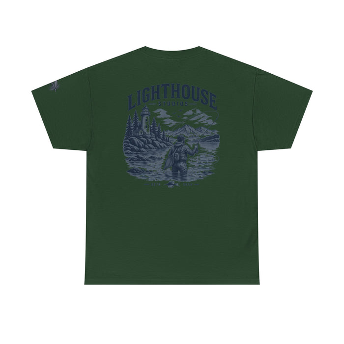 Fishing Graphic Tee — Lighthouse Studios Trout Design