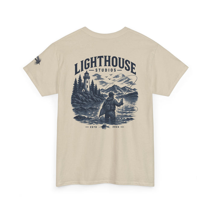 Fishing Graphic Tee — Lighthouse Studios Trout Design